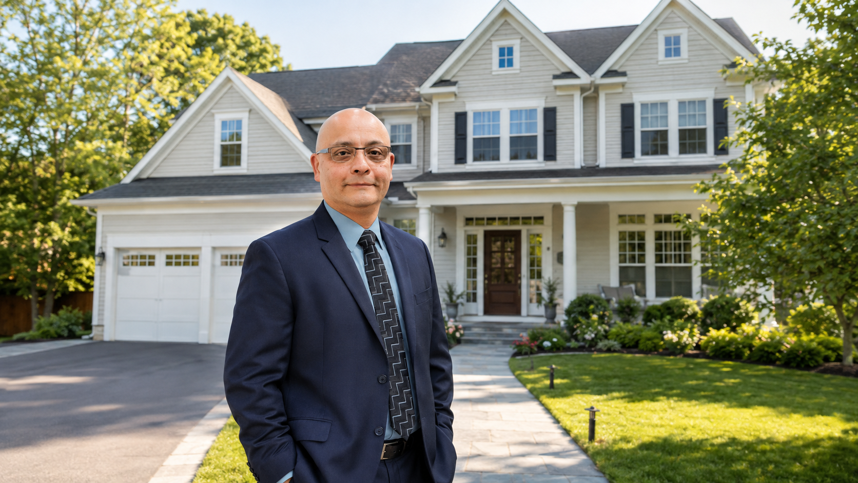Modern residential property representing available real estate opportunities